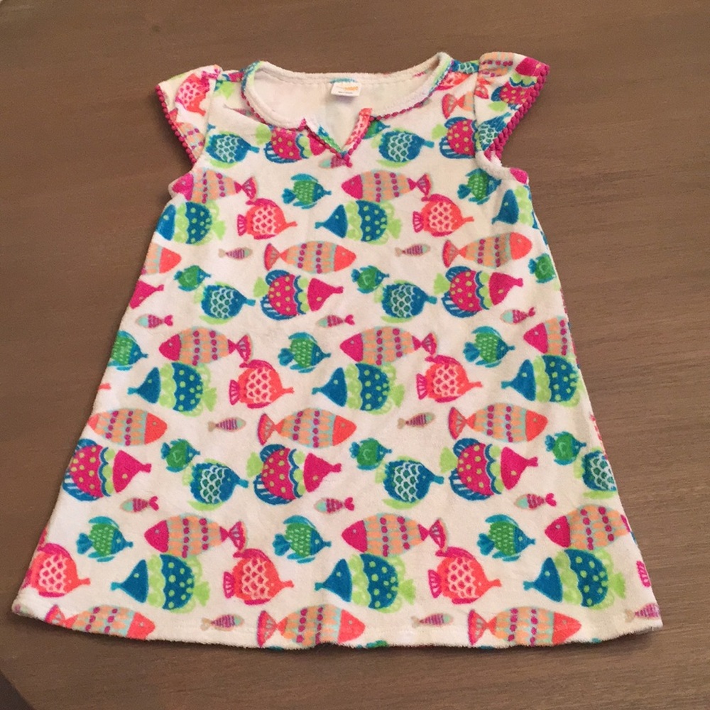 4T GYMBOREE TROPICAL FISH SWIM COVER UP